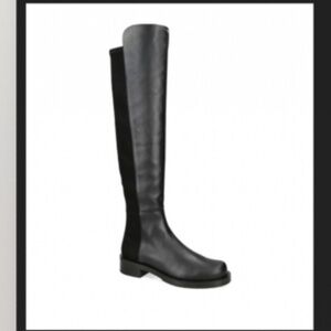 Stuart Weitzman 5050 Black Napa, 9.5M